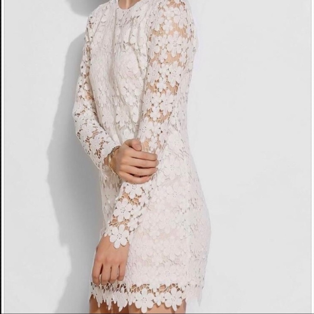 🔥 WHITE LACE FLOWER DRESS 💌🤍✨